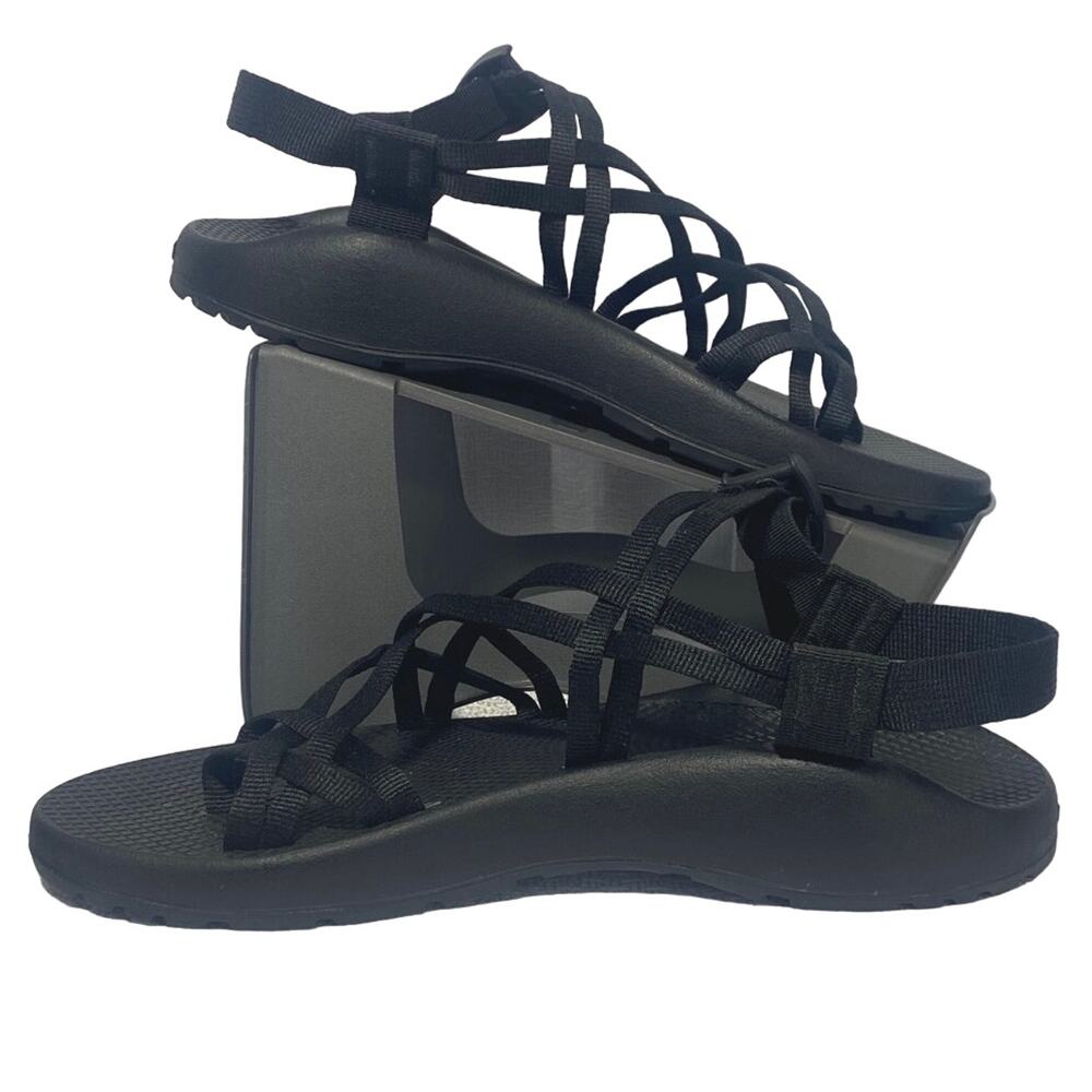 Chaco NWOT Black ZX/2 Classic Double Strap Sandals Hiking Camping women sz 11